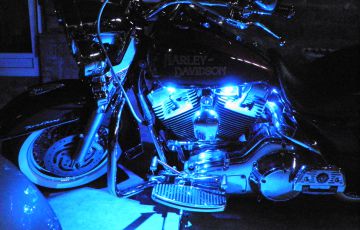 Road King 2004 moteur rétroéclairé