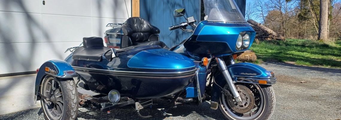 Harley Davidson 1340 side car ULTRA CLASSIC de 1991